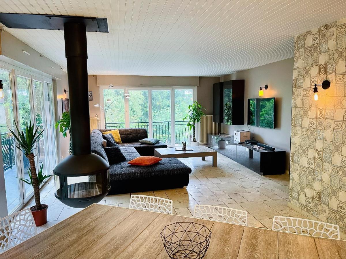 Villa 250m2 avec PISCINE chauffée&SPA&kota-grill&sauna Saint-Die-des-Vosges Exteriör bild