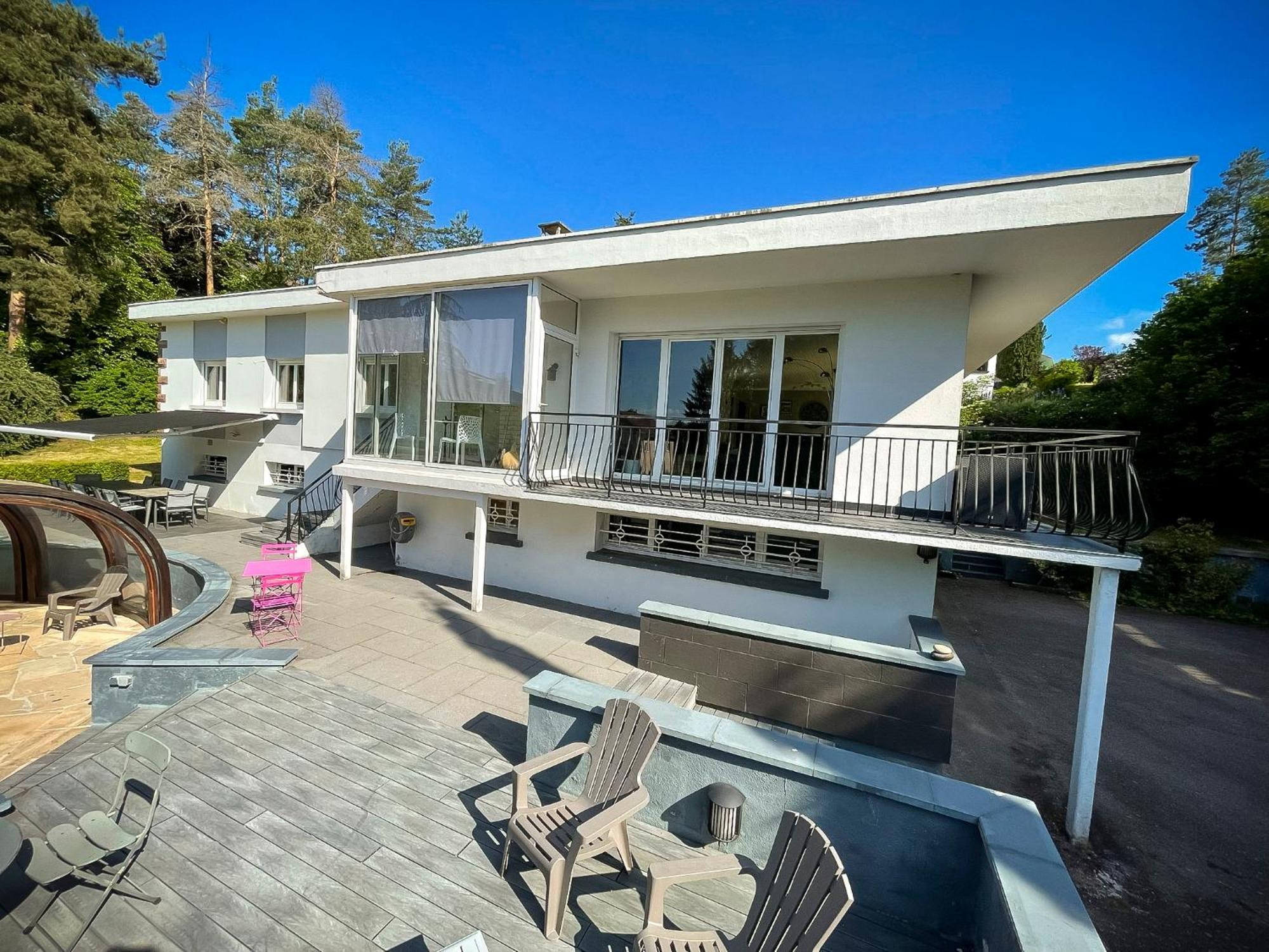 Villa 250m2 avec PISCINE chauffée&SPA&kota-grill&sauna Saint-Die-des-Vosges Exteriör bild