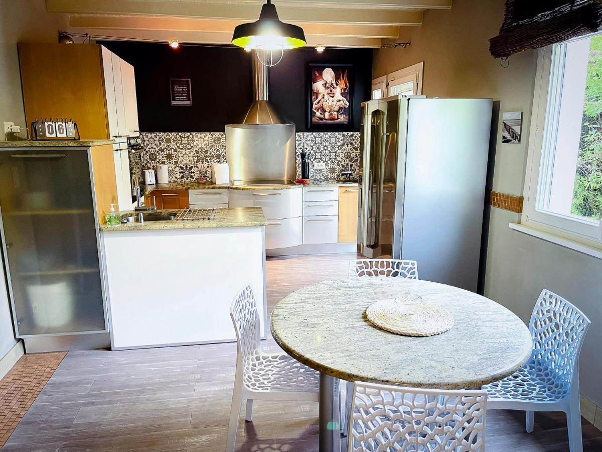 Villa 250m2 avec PISCINE chauffée&SPA&kota-grill&sauna Saint-Die-des-Vosges Exteriör bild