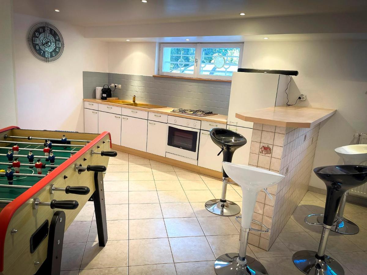Villa 250m2 avec PISCINE chauffée&SPA&kota-grill&sauna Saint-Die-des-Vosges Exteriör bild