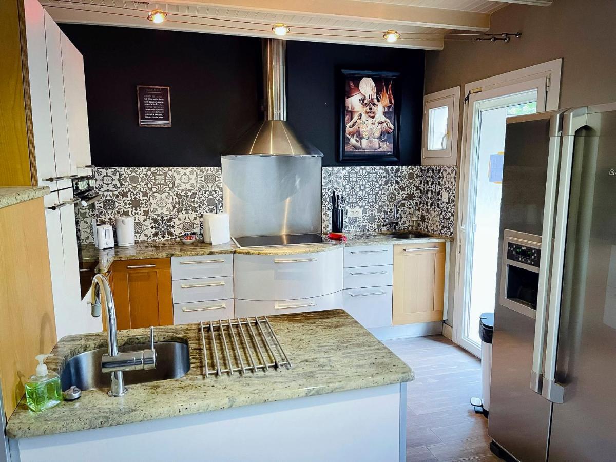 Villa 250m2 avec PISCINE chauffée&SPA&kota-grill&sauna Saint-Die-des-Vosges Exteriör bild