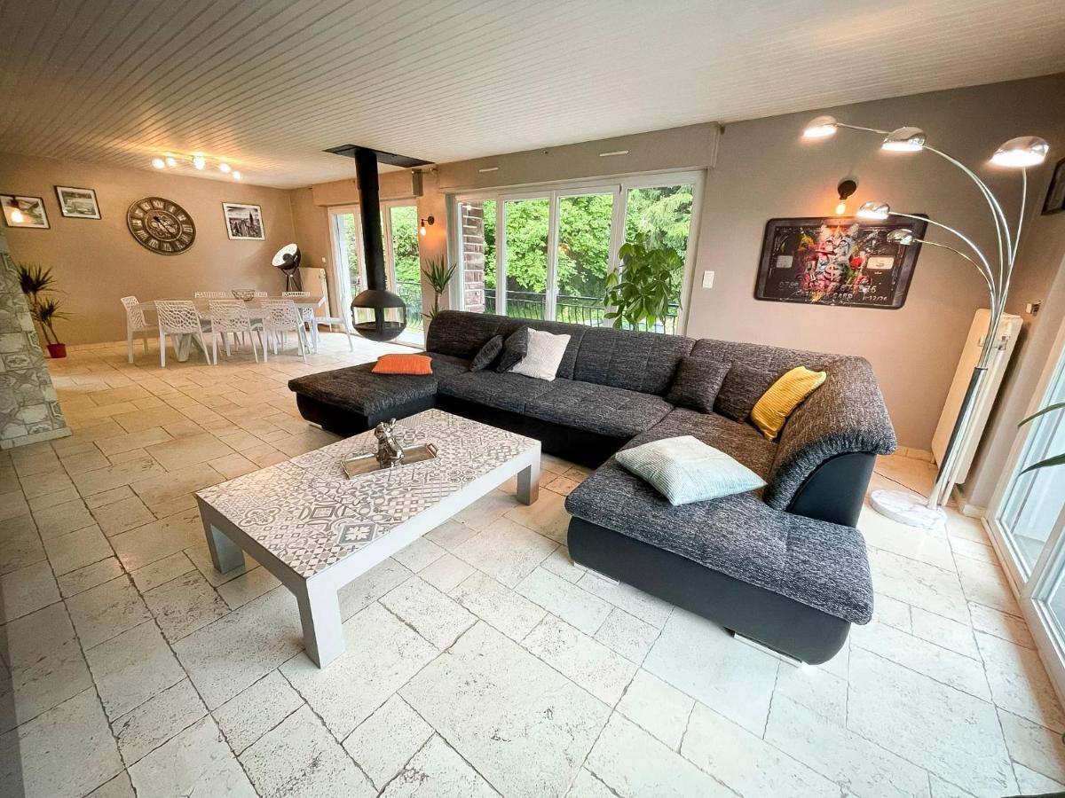 Villa 250m2 avec PISCINE chauffée&SPA&kota-grill&sauna Saint-Die-des-Vosges Exteriör bild