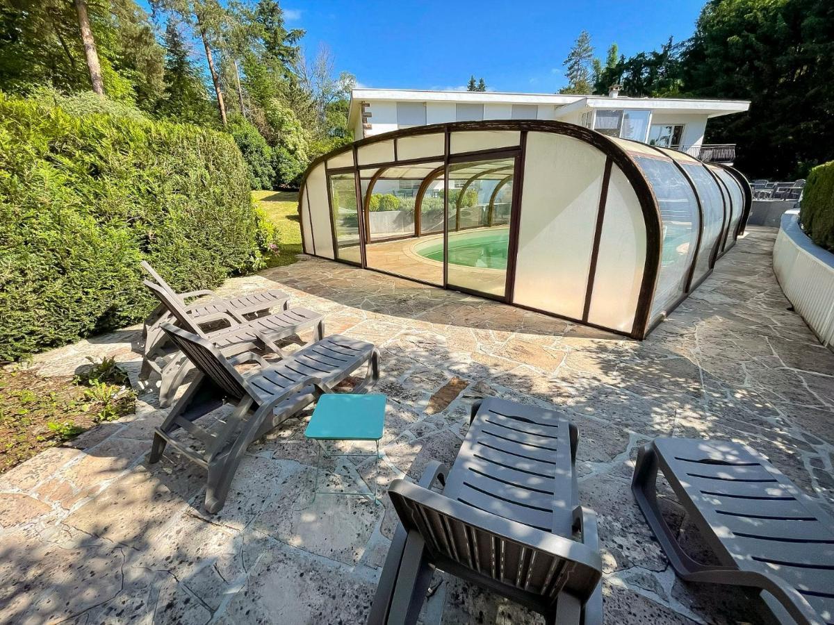 Villa 250m2 avec PISCINE chauffée&SPA&kota-grill&sauna Saint-Die-des-Vosges Exteriör bild