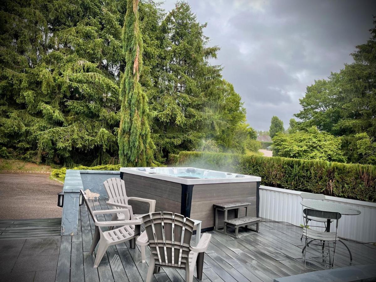 Villa 250m2 avec PISCINE chauffée&SPA&kota-grill&sauna Saint-Die-des-Vosges Exteriör bild