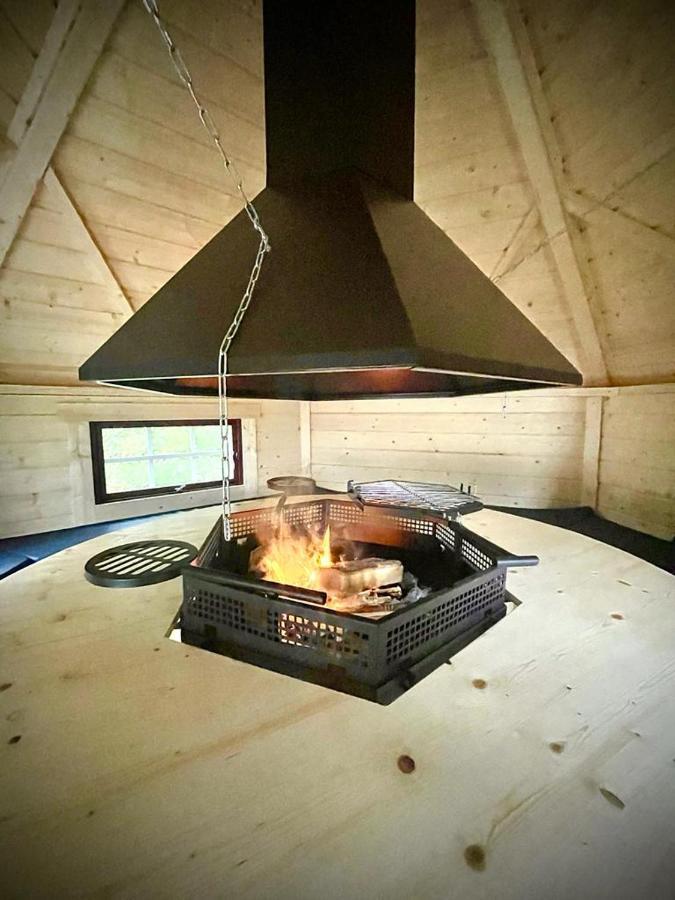 Villa 250m2 avec PISCINE chauffée&SPA&kota-grill&sauna Saint-Die-des-Vosges Exteriör bild