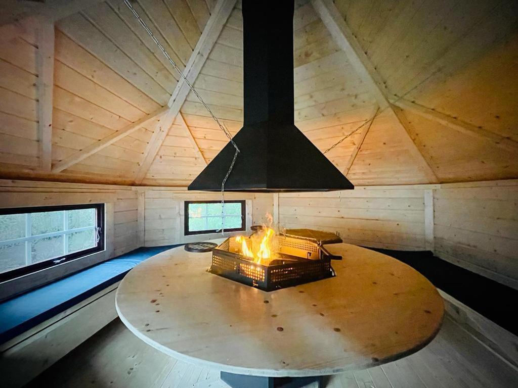 Villa 250m2 avec PISCINE chauffée&SPA&kota-grill&sauna Saint-Die-des-Vosges Exteriör bild
